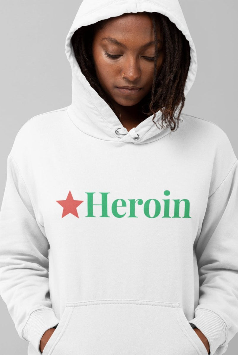 H106 - Hoodie - Heroin - Funny Outfits