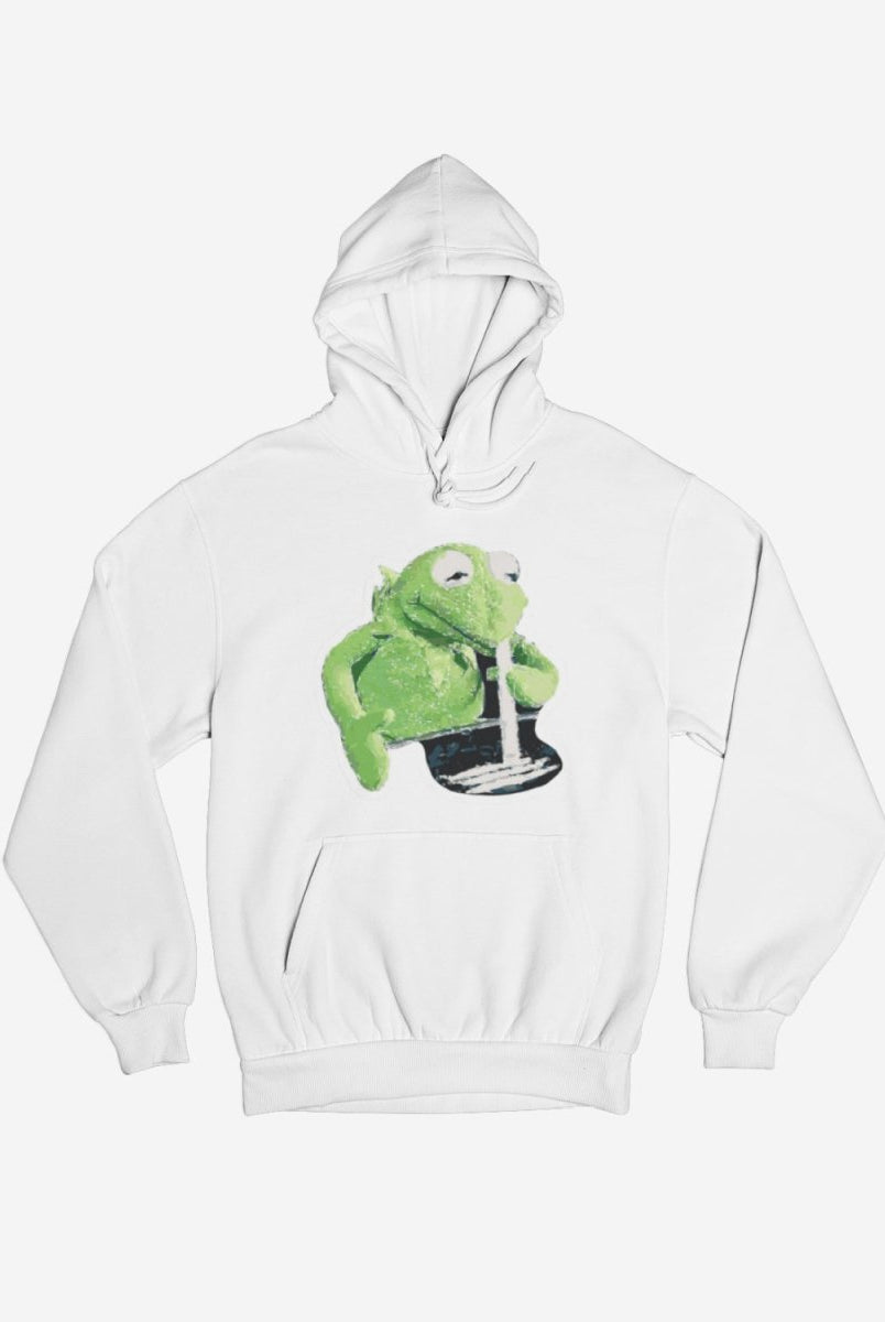H114 - Hoodie - Snort Frog - Funny Outfits