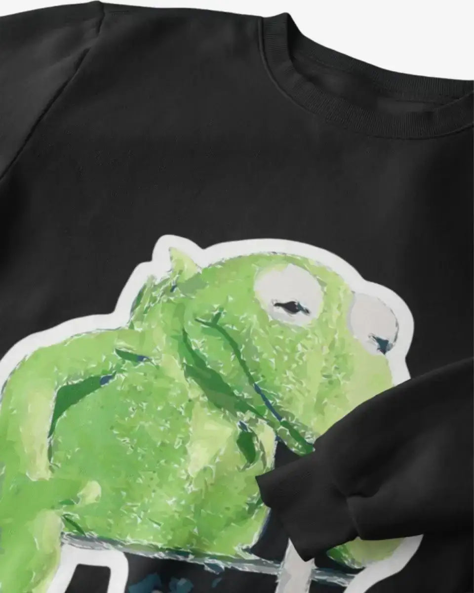S114 - Sweatshirt - Snort Frog - Funny Outfits