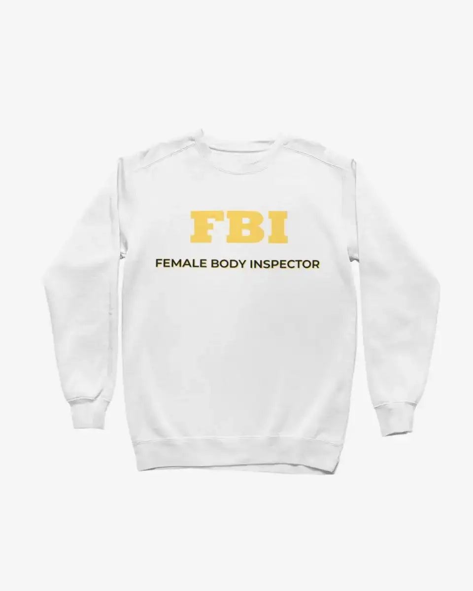 S205 - Sweatshirt - FBI - Funny Outfits