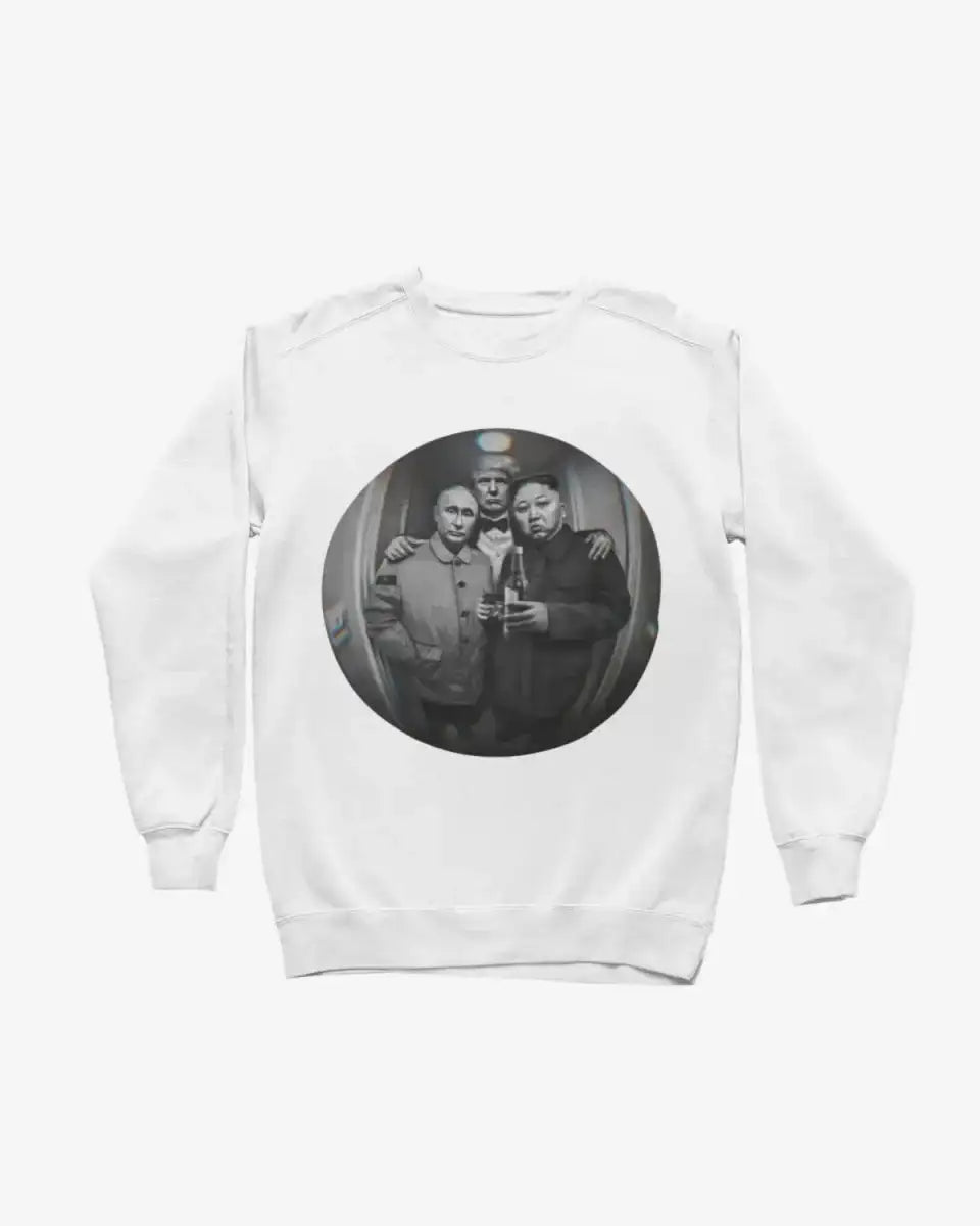 S305 - Sweatshirt - Putin & Kim & Trump - Funny Outfits