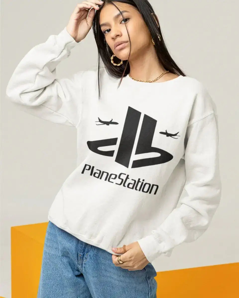S310 - Sweatshirt - PlaneStation - Funny Outfits