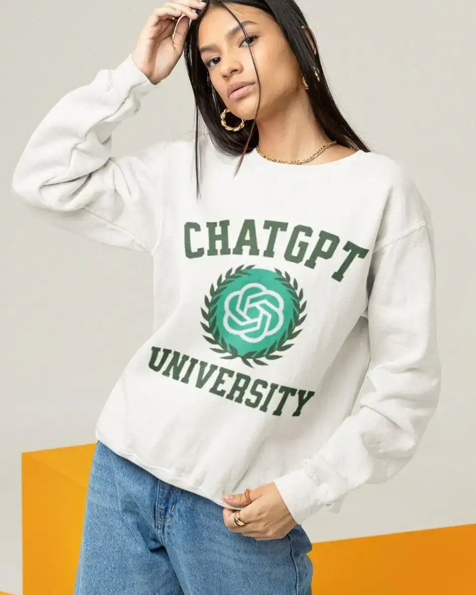 S402 - Sweatshirt - ChatGPT - Funny Outfits