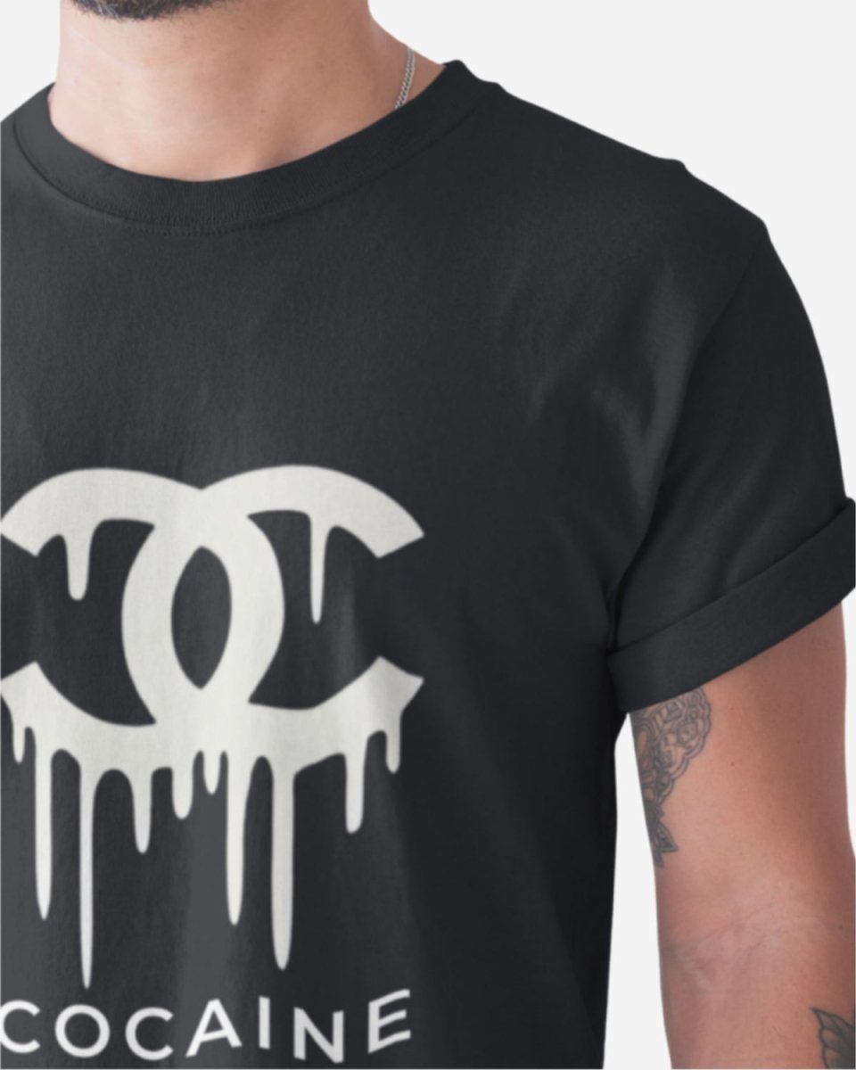 T108 - T-shirt - Cocaine - Funny Outfits