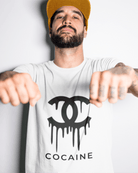 T108 - T-shirt - Cocaine - Funny Outfits