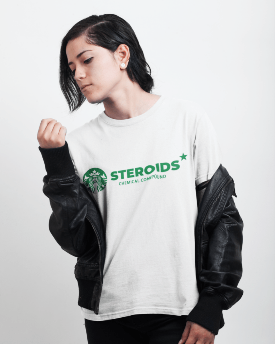 T109 - T-shirt - Steroids - Funny Outfits