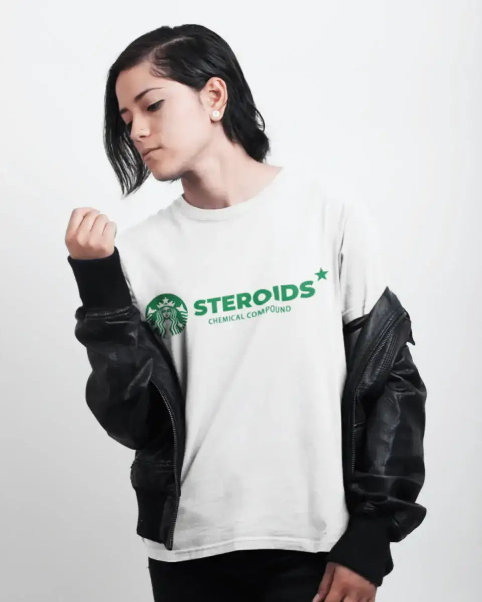 T109 - T-shirt - Steroids - Funny Outfits