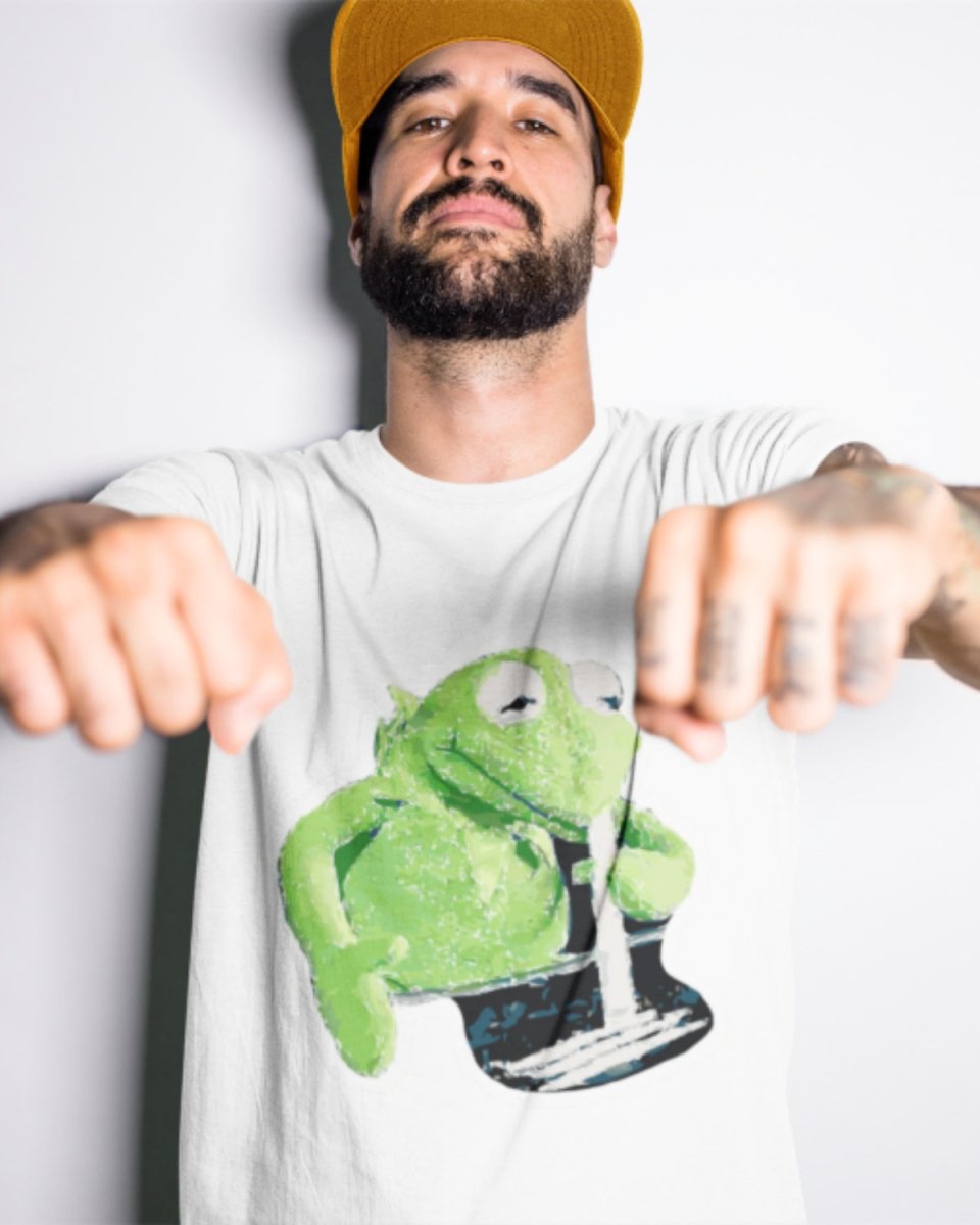 T114 - T-shirt - Snort Frog - Funny Outfits