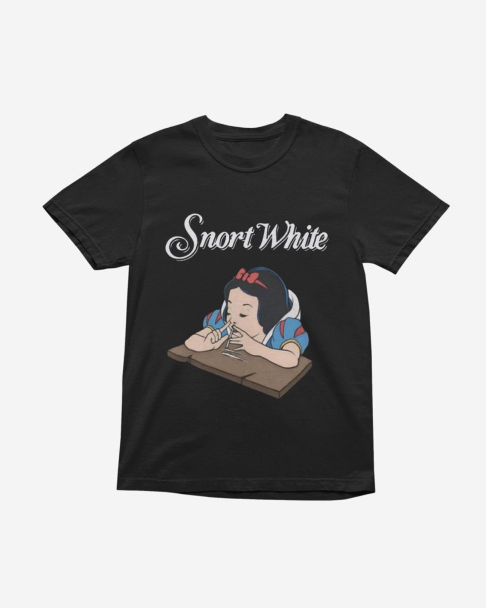 T115 - T-shirt - Snort White - Funny Outfits