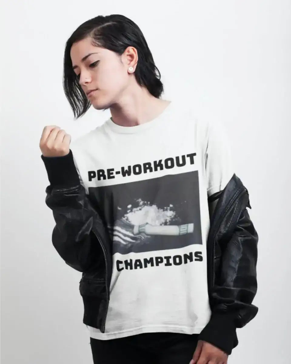 T117 - T-shirt - Pre - workout - Funny Outfits