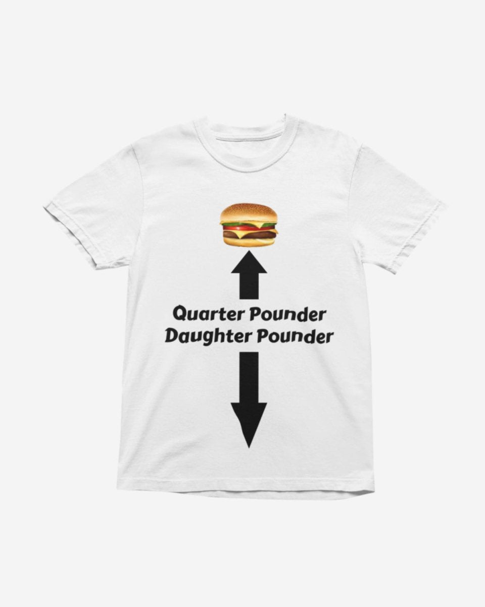 T215 - T-shirt - Quarter Pounder - Funny Outfits