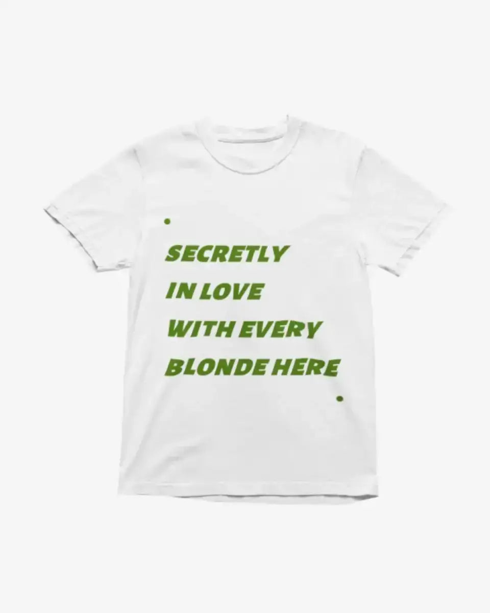 T217 - T-shirt - In Love With Every Blonde - Funny Outfits