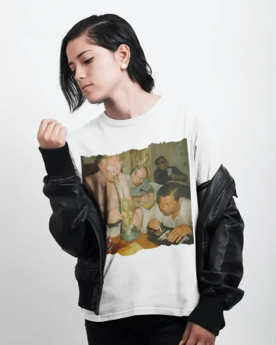 T303 - T-shirt - Putin, Kim & Trump - Funny Outfits