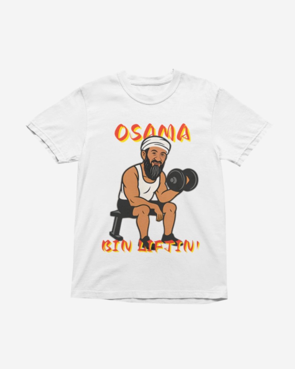 T312 - T-shirt - Osama Liftin' - Funny Outfits
