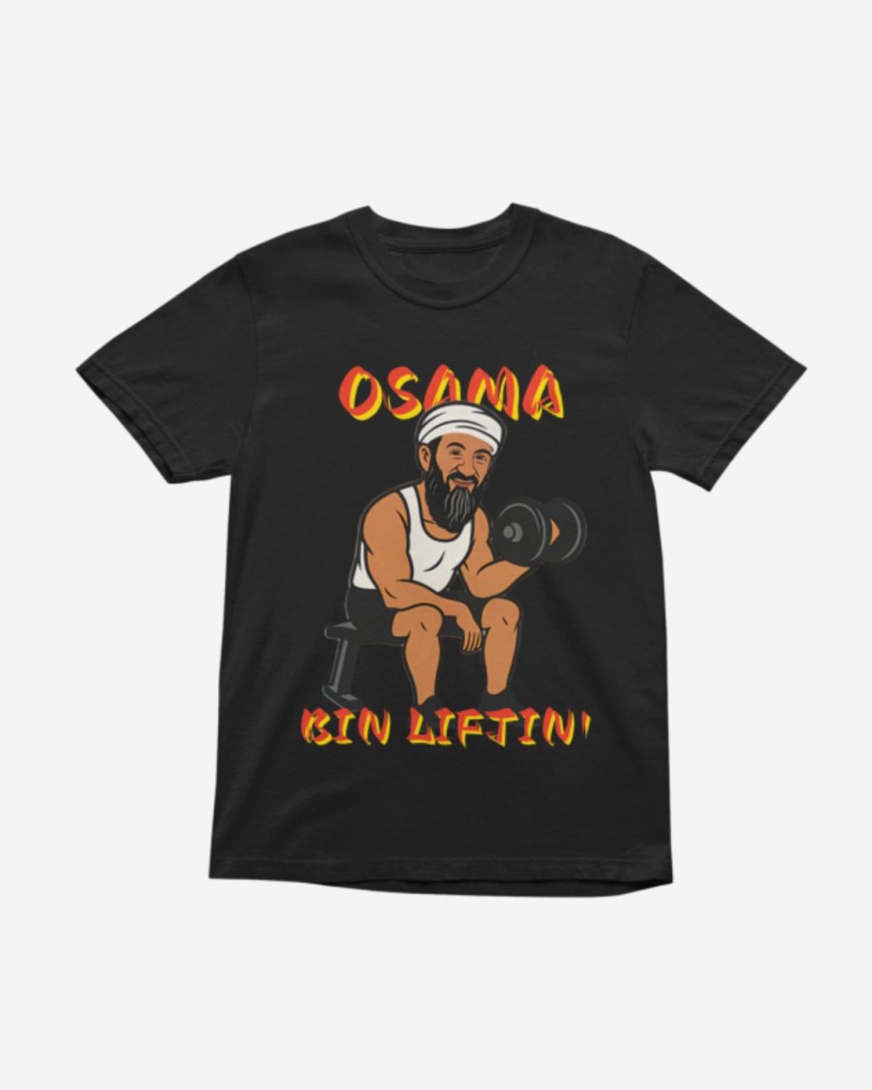 T312 - T-shirt - Osama Liftin' - Funny Outfits