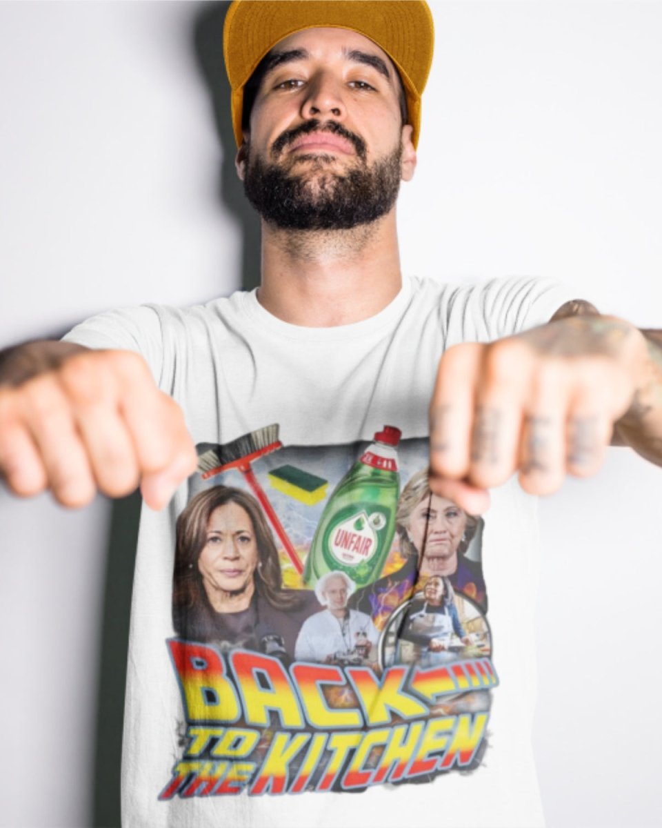 T313 - T-shirt - Back To Kitchen - Funny Outfits