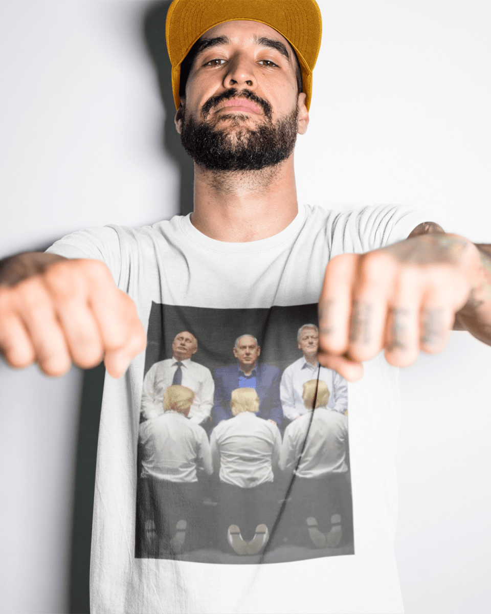 T314 - T-shirt - Trump 3 Heads - Funny Outfits