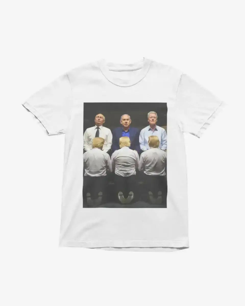 T314 - T-shirt - Trump 3 Heads - Funny Outfits