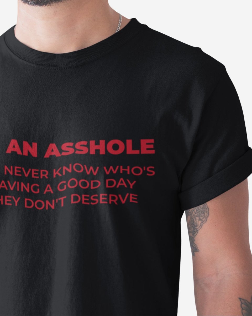 T332 - T-shirt - Asshole - Funny Outfits