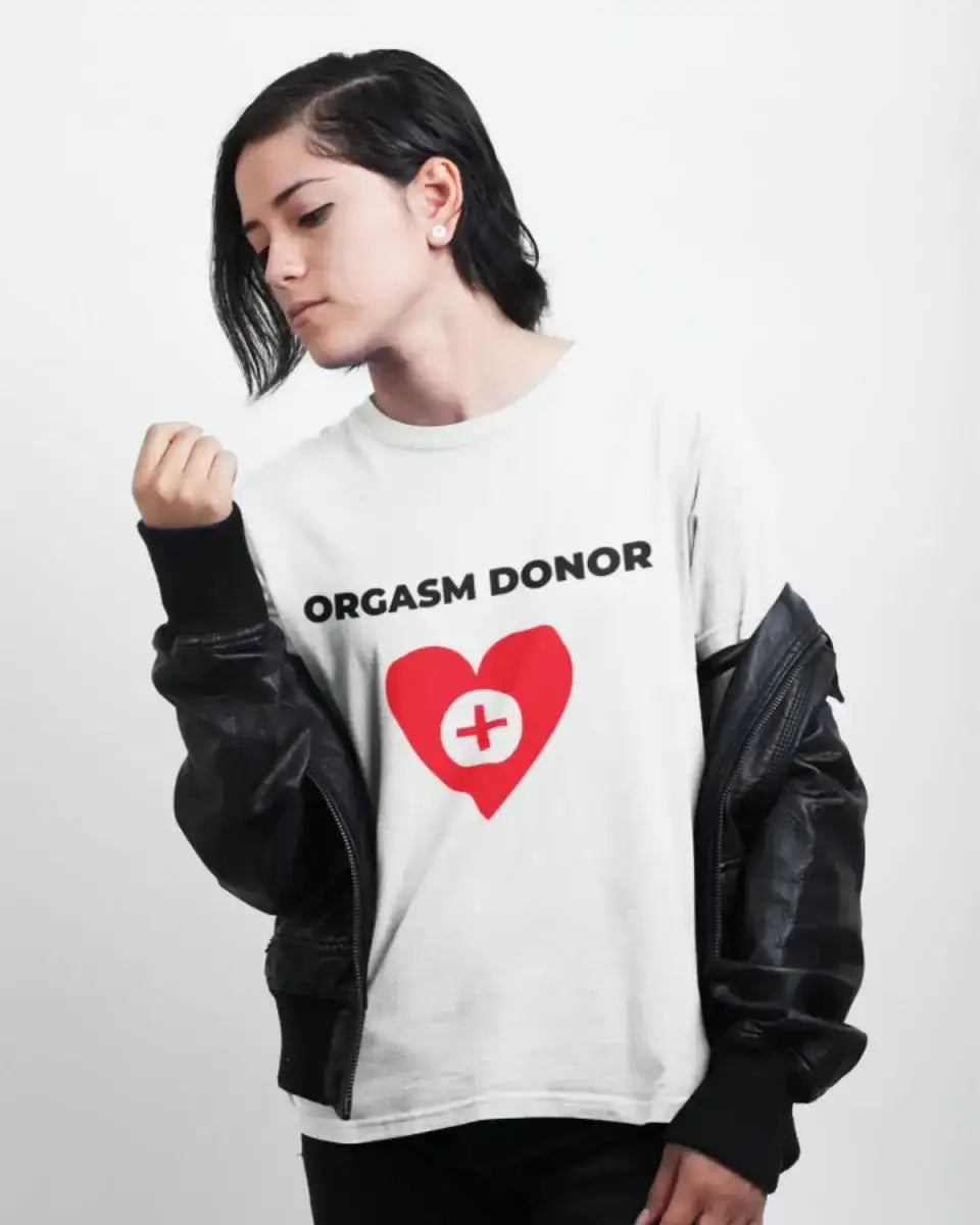 T401 - T-shirt - Orgasm Donor - Funny Outfits