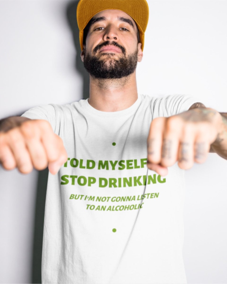 T405 - T-shirt - Stop Drinking - Funny Outfits