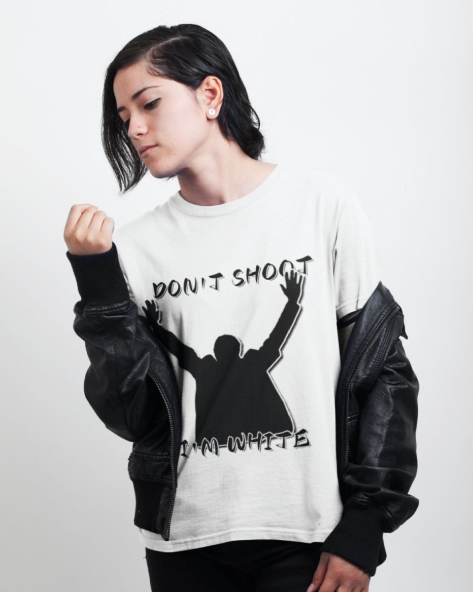 T406 - T-shirt - Don't Shoot - Funny Outfits