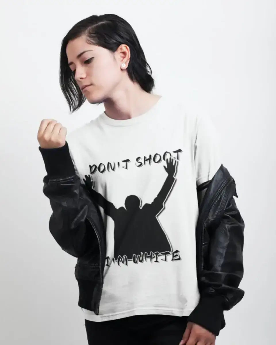 T406 - T-shirt - Don't Shoot - Funny Outfits