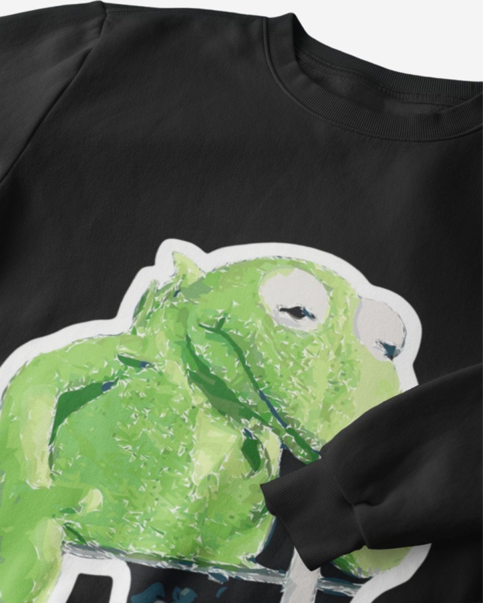S114 - Sweatshirt - Snort Frog - Funny Outfits