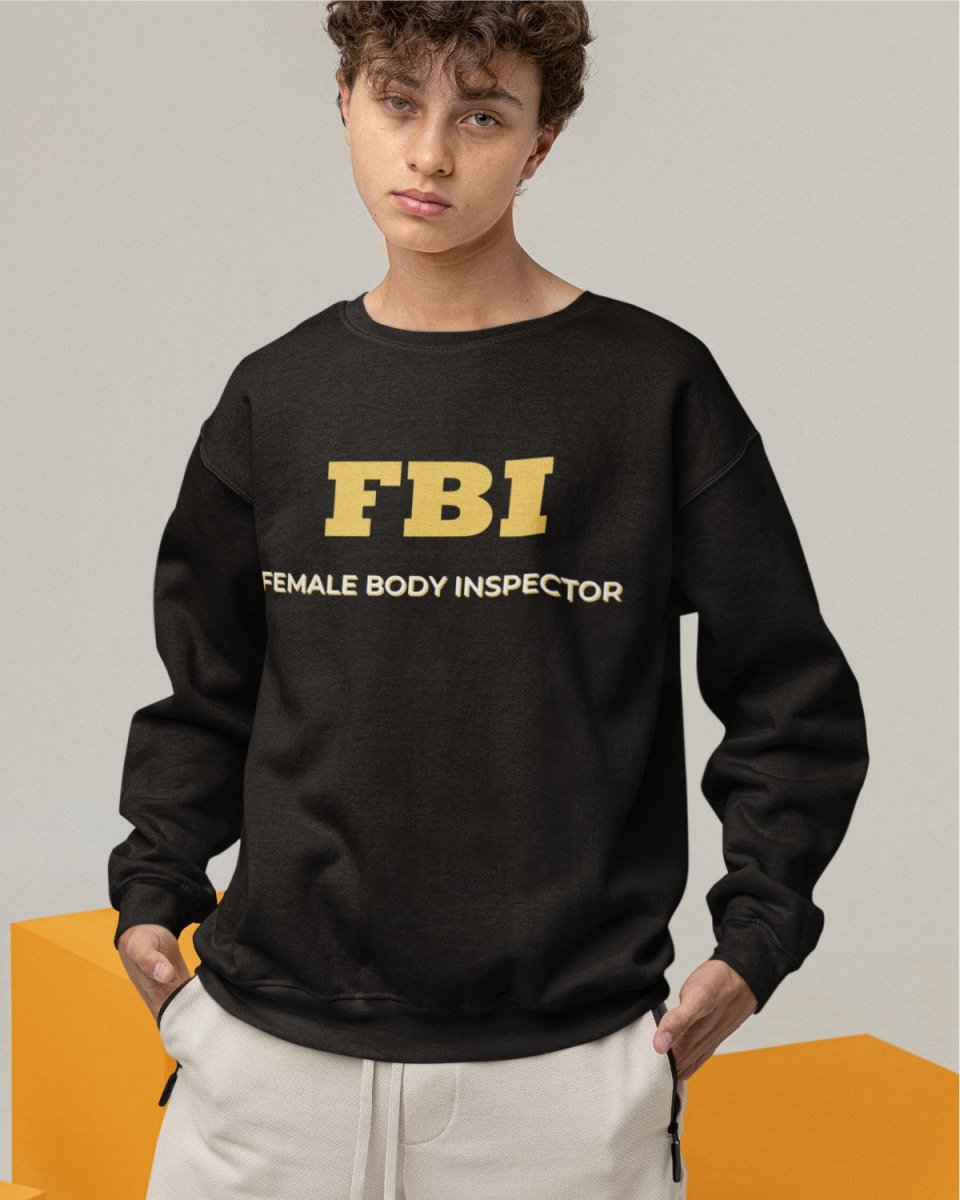S205 - Sweatshirt - FBI - Funny Outfits