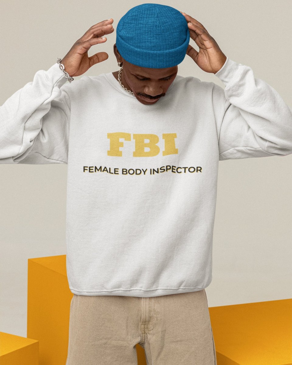 S205 - Sweatshirt - FBI - Funny Outfits