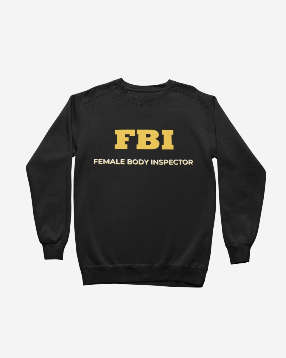 S205 - Sweatshirt - FBI - Funny Outfits
