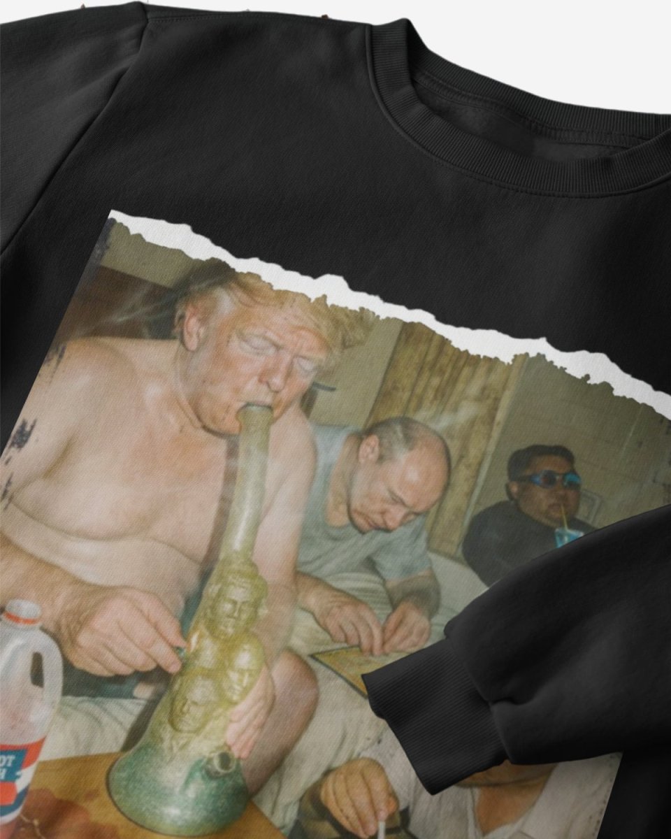 S303 - Sweatshirt - Putin, Kim & Trump - Funny Outfits