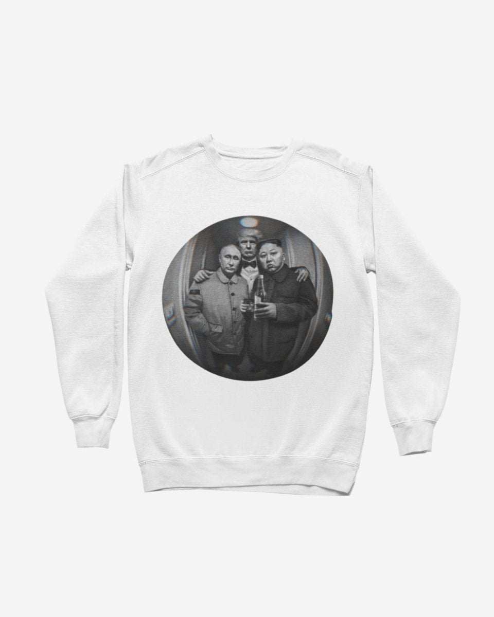 S305 - Sweatshirt - Putin & Kim & Trump - Funny Outfits