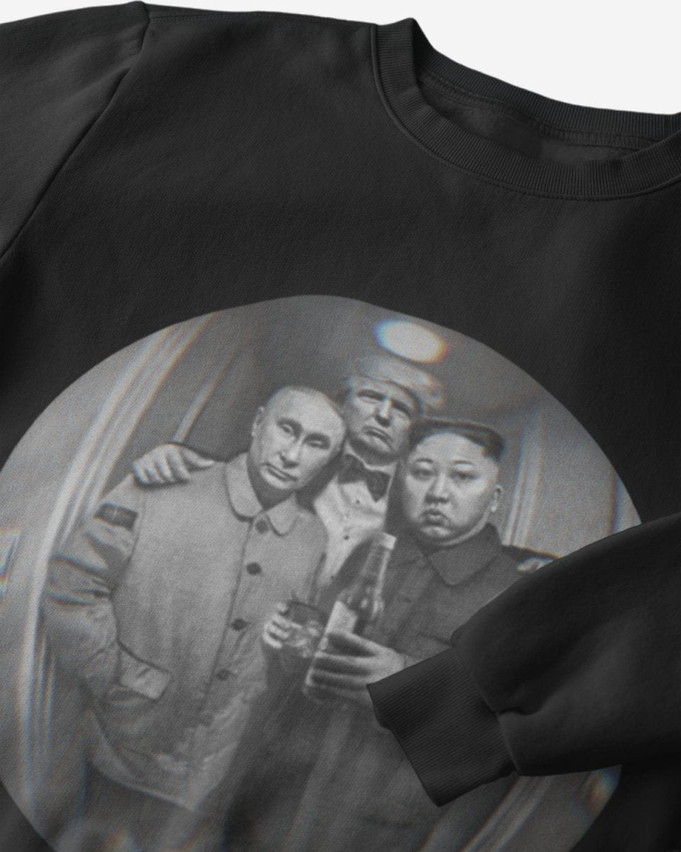 S305 - Sweatshirt - Putin & Kim & Trump - Funny Outfits