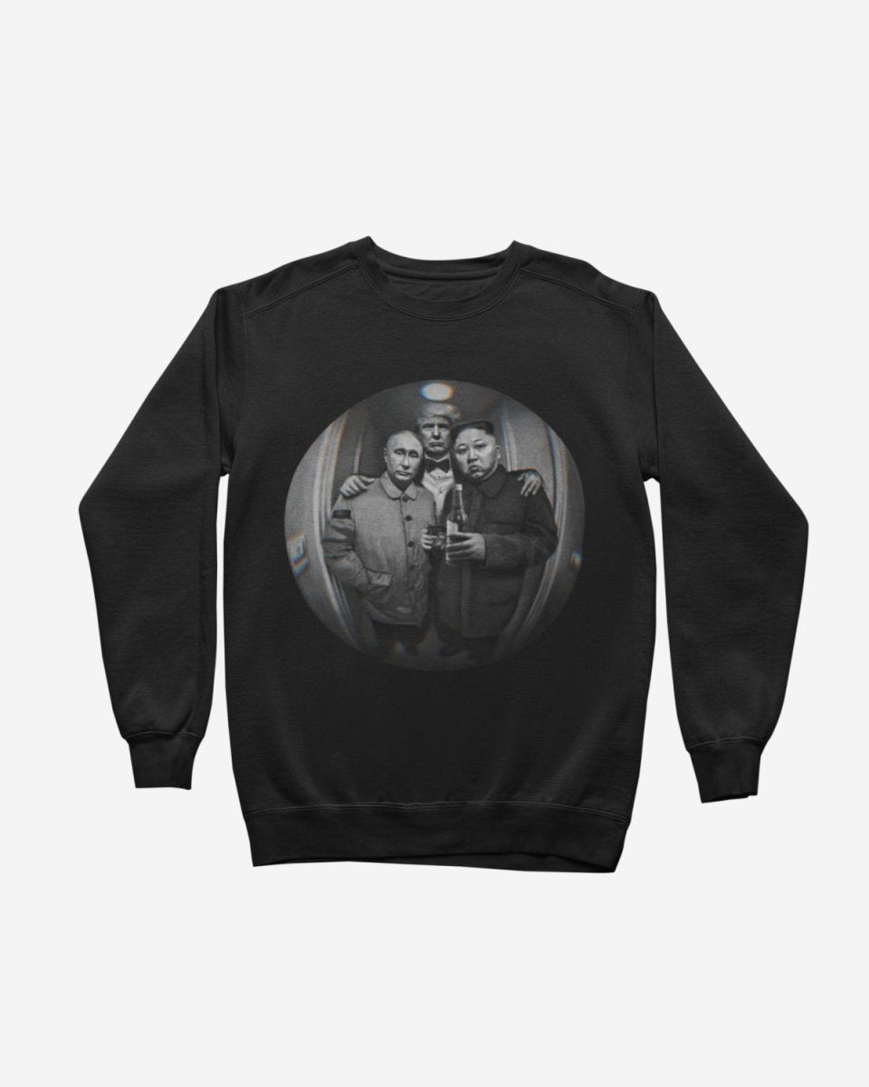 S305 - Sweatshirt - Putin & Kim & Trump - Funny Outfits