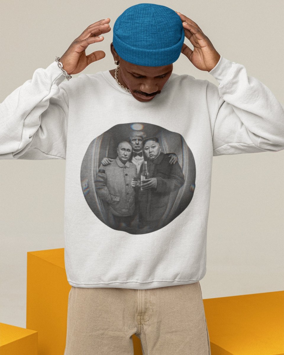 S305 - Sweatshirt - Putin & Kim & Trump - Funny Outfits