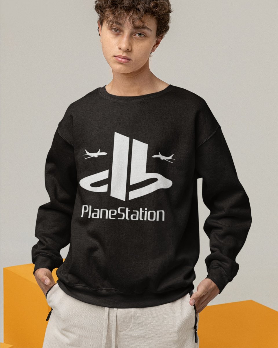 S310 - Sweatshirt - PlaneStation - Funny Outfits