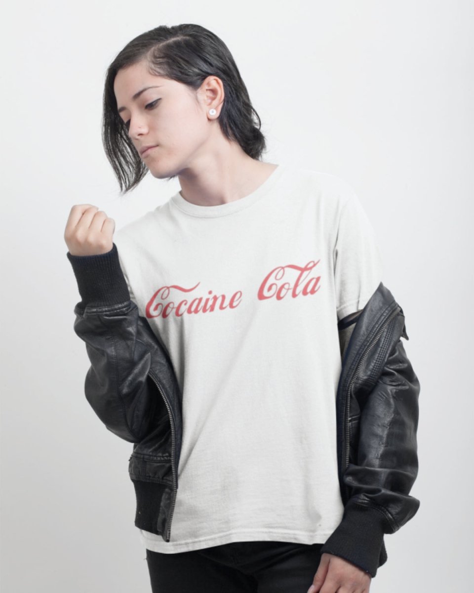 T105 - T-shirt - Cocaine - Funny Outfits