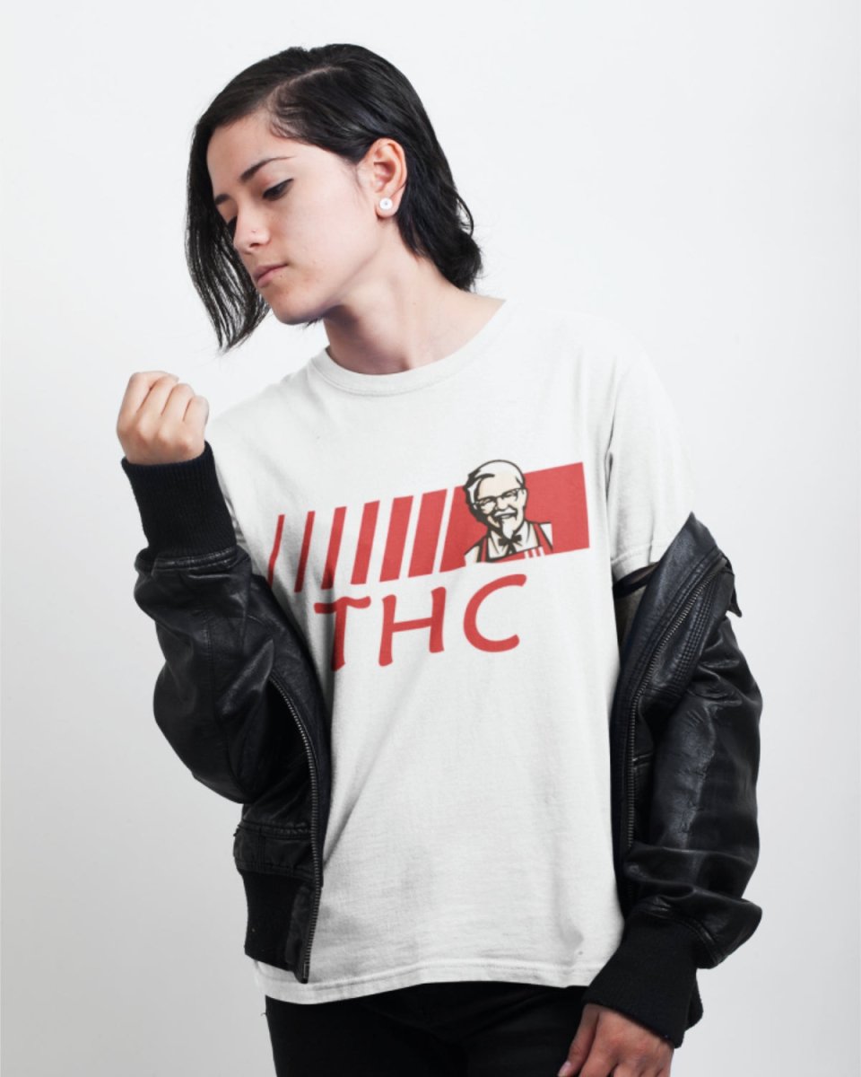 T112 - T-shirt - THC - Funny Outfits