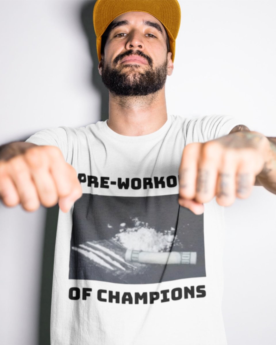 T117 - T-shirt - Pre - workout - Funny Outfits