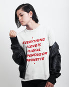 T209 - T-shirt - Illegal Love - Funny Outfits