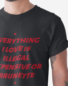 T209 - T-shirt - Illegal Love - Funny Outfits