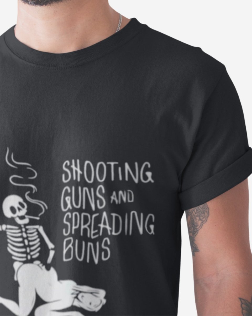 T211 - T-shirt - Shooting & Spreading - Funny Outfits