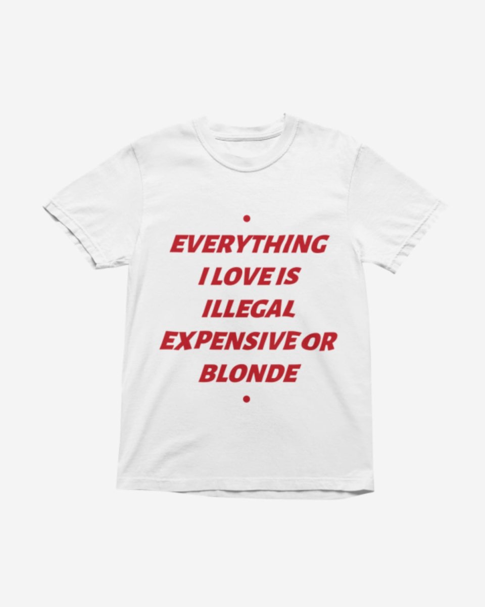T213 - T-shirt - Illegal Love - Funny Outfits