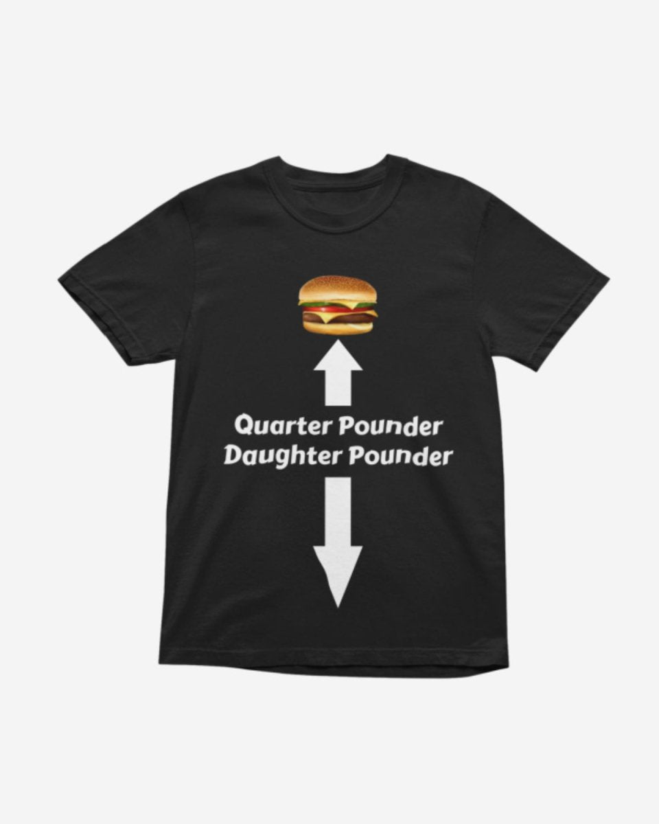 T215 - T-shirt - Quarter Pounder - Funny Outfits