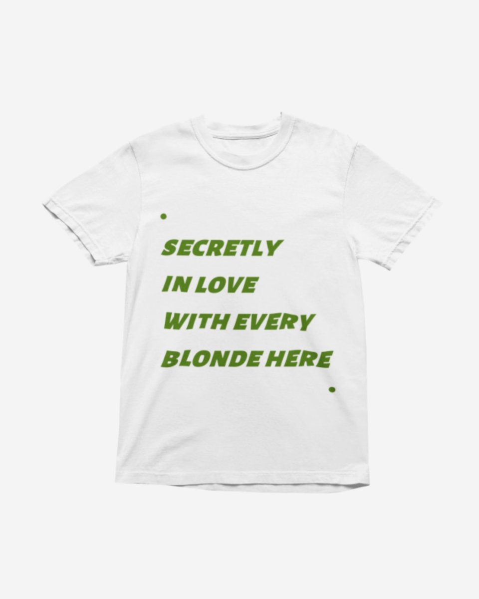 T217 - T-shirt - In Love With Every Blonde - Funny Outfits