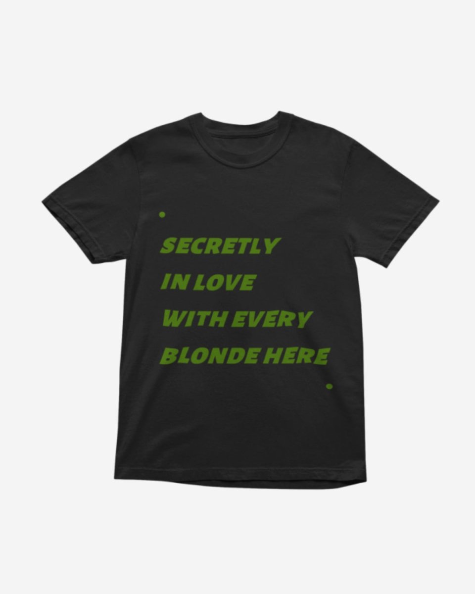 T217 - T-shirt - In Love With Every Blonde - Funny Outfits