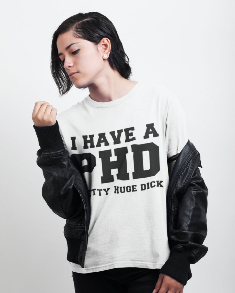 T219 - T-shirt - PHD - Funny Outfits