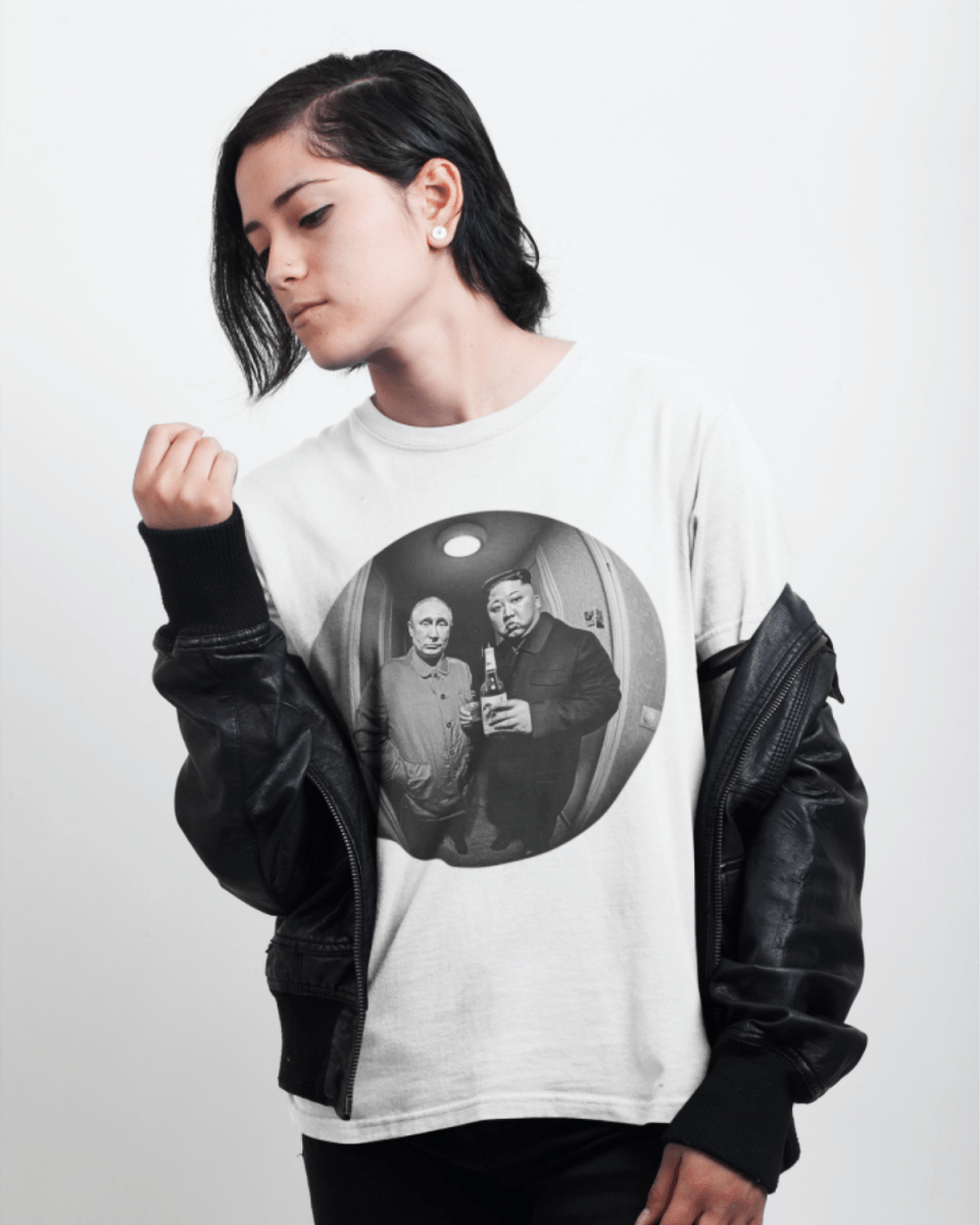 T301 - T-shirt - Putin & Kim - Funny Outfits