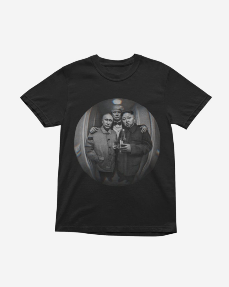 T305 - T-shirt - Putin & Kim & Trump - Funny Outfits